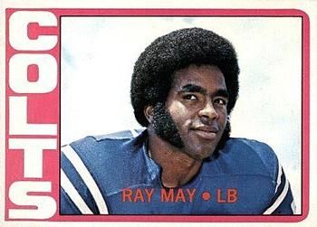 Ray May 1972 Topps #297 Sports Card