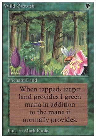 Wild Growth (Unlimited) Trading Card