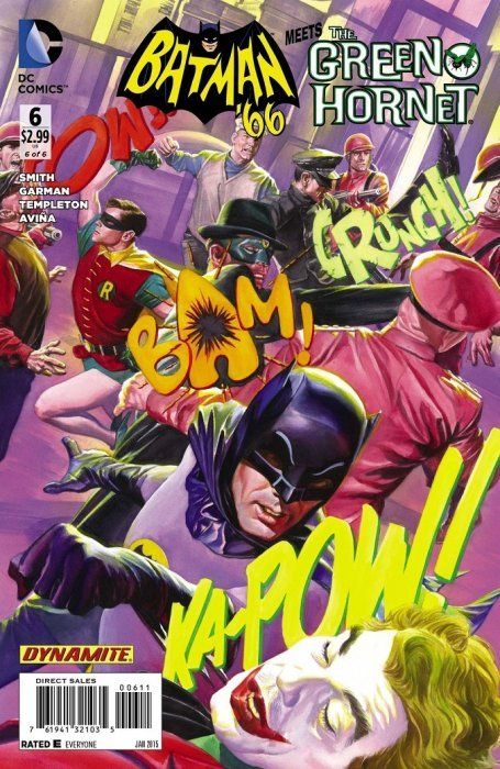 Batman '66 Meets the Green Hornet #6 Comic