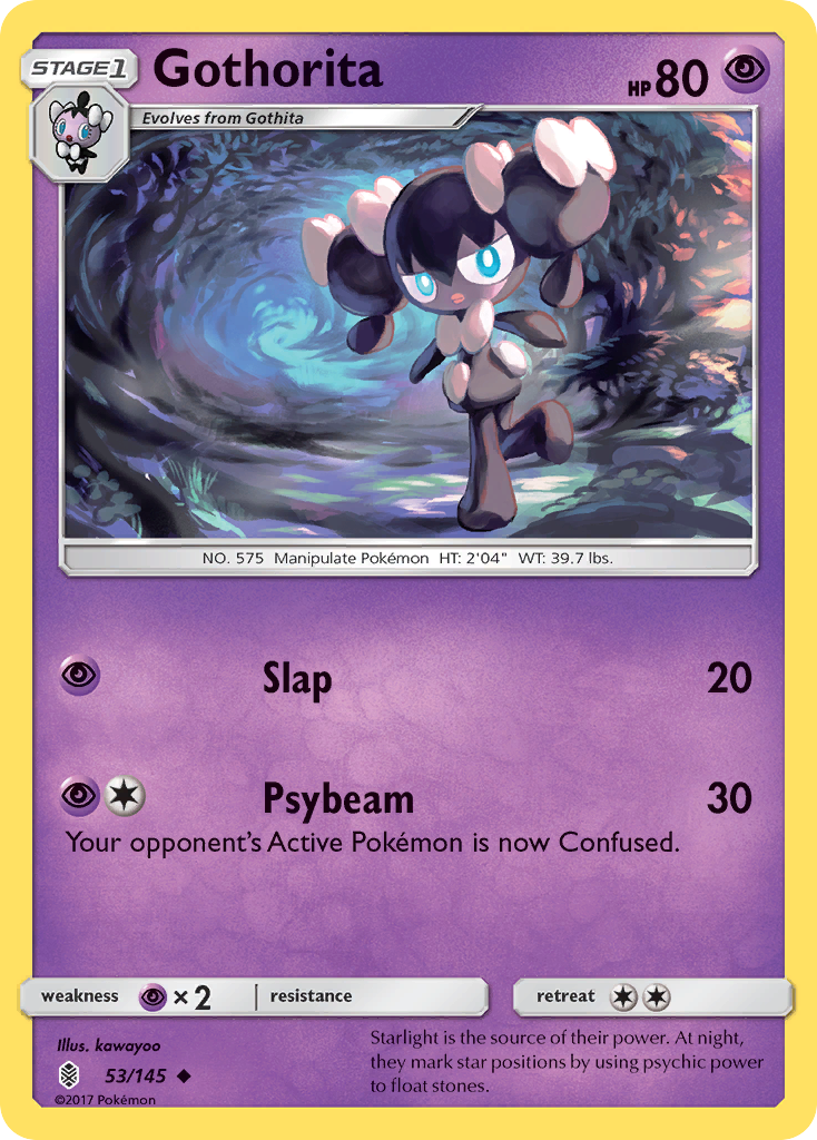 Gothorita (53/145) - Guardians Rising Pokémon Card