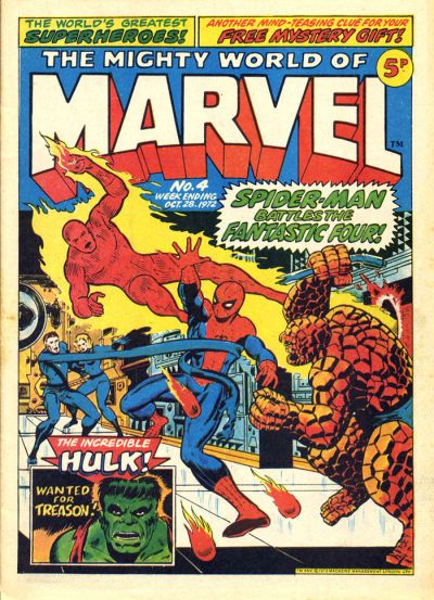 Mighty World of Marvel, The #4 Comic