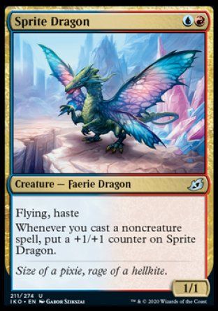 Sprite Dragon (Ikoria Lair of Behemoths) Trading Card