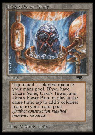 Urza's Power Plant (Pot) (Antiquities) Trading Card