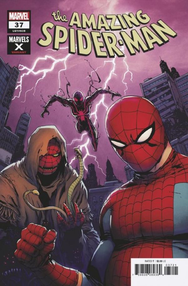 Amazing Spider-man #37 (Camuncoli Marvels X Variant 2099)