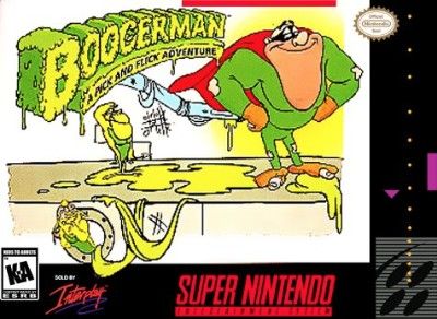 Boogerman: A Pick and Flick Adventure Video Game