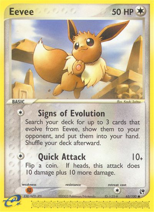 Eevee (63/100) - Sandstorm