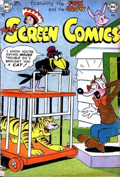 Real Screen Comics #57 Comic