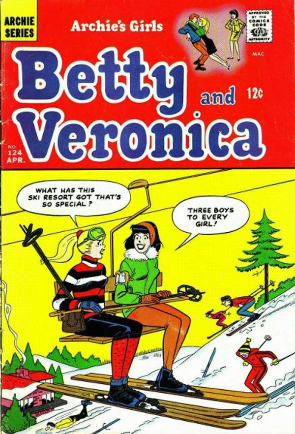 Archie's Girls Betty and Veronica #124