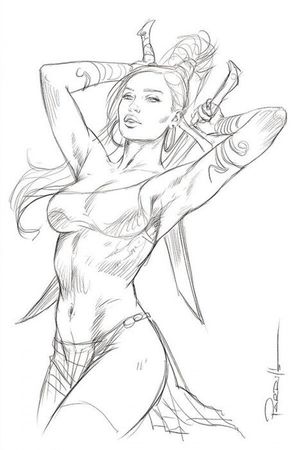 Dejah Thoris #11 (50 Copy Parrillo B&w Virgin)