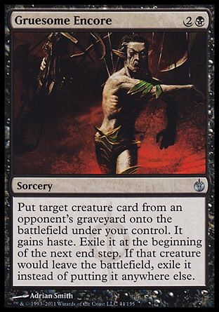 Gruesome Encore (Mirrodin Besieged) Trading Card