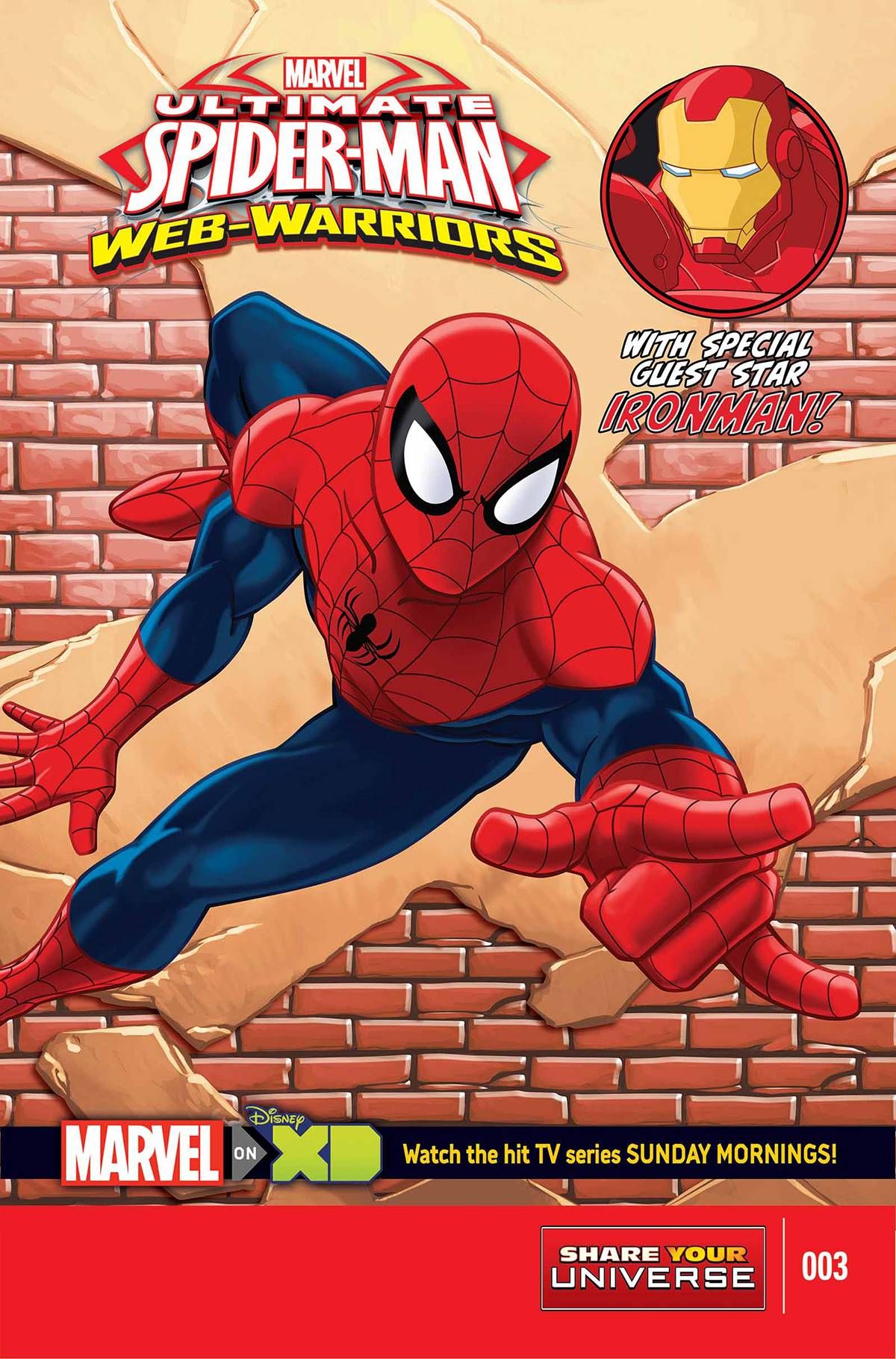 Marvel Universe Ult Spider-man Web Warriors #3 Comic