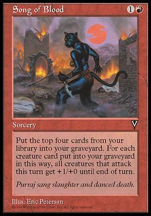 Song of Blood (Visions) Trading Card