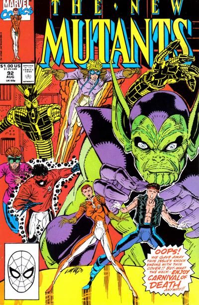 New Mutants #92 Comic