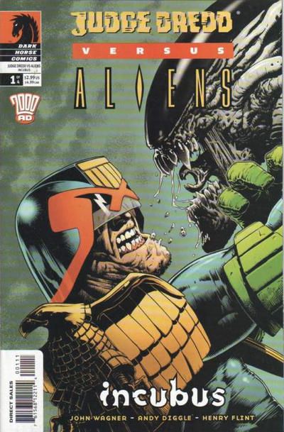 Judge Dredd vs Aliens: Incubus #1 Comic