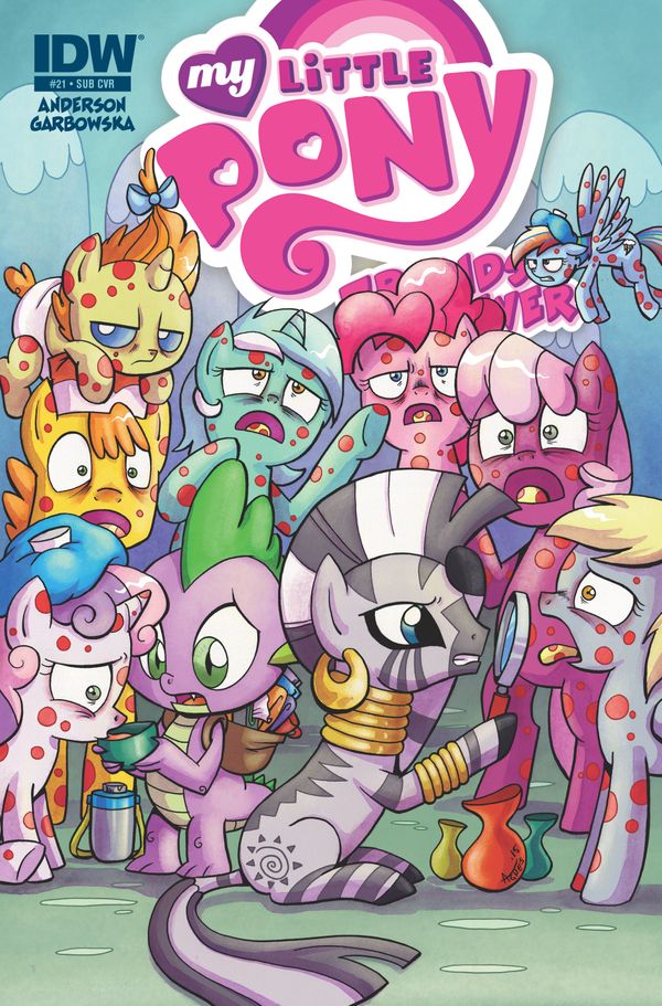 My Little Pony Friends Forever #21 (Subscription Variant)