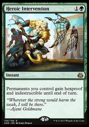 Heroic Intervention (Aether Revolt) Trading Card