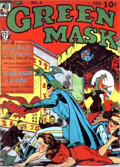 The Green Mask #9 Comic