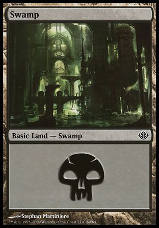 Swamp (Garruk vs. Liliana) Trading Card