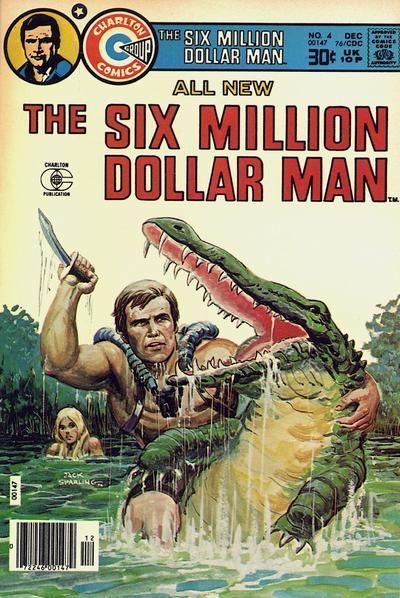 The Six Million Dollar Man [comic] #4 Comic