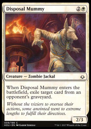 Disposal Mummy (Hour of Devastation) Trading Card