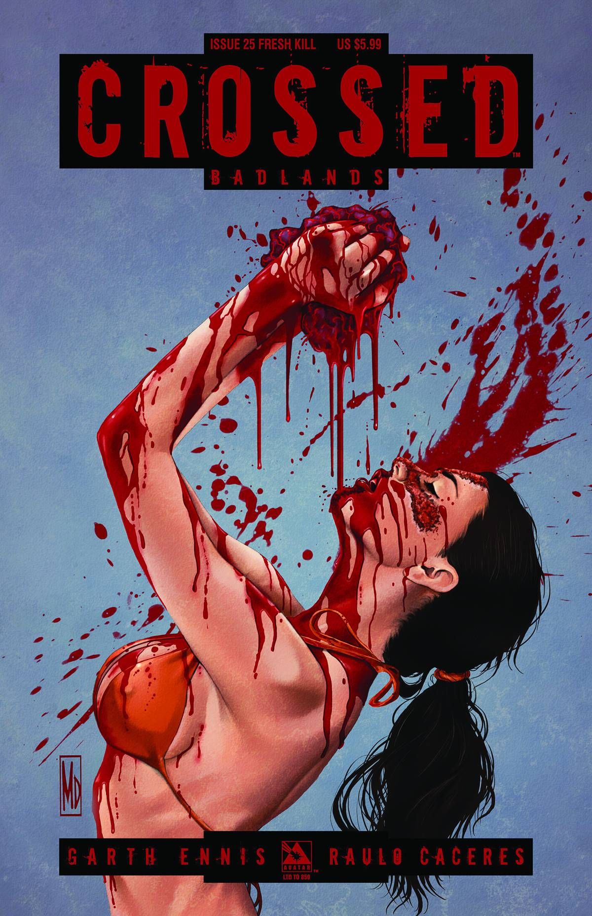 Crossed Badlands #25 [Fresh Kill Cover] Comic