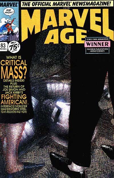 Marvel Age #83 Comic