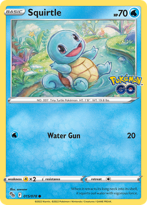 Squirtle (15/78) - Pokémon GO