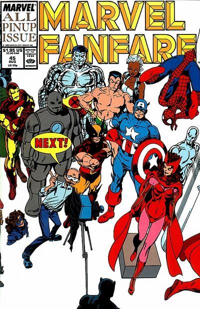 Marvel Fanfare #45 Comic