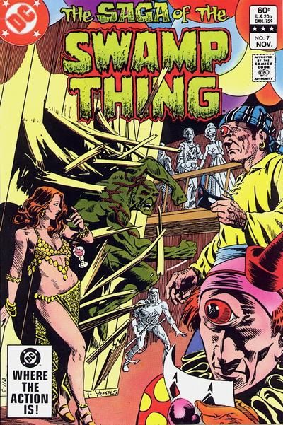 The Saga of Swamp Thing #7 Comic