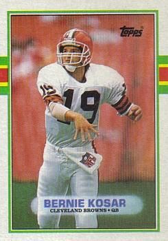 Bernie Kosar 1989 Topps #141 Sports Card