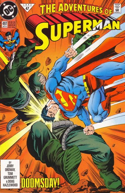 Adventures of Superman #497 Comic