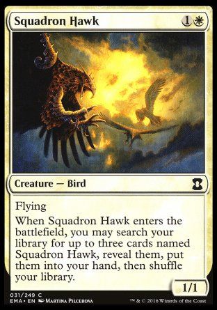 Squadron Hawk (Eternal Masters) Trading Card