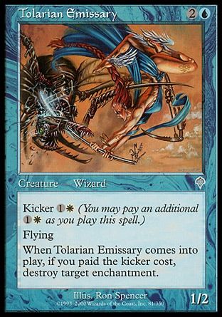 Tolarian Emissary (Invasion) Trading Card