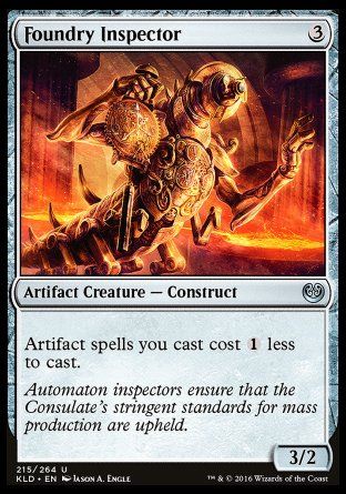 Foundry Inspector (Kaladesh) Trading Card