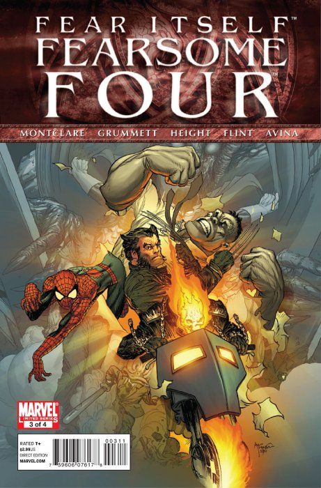 Fear Itself: Fearsome Four Comic