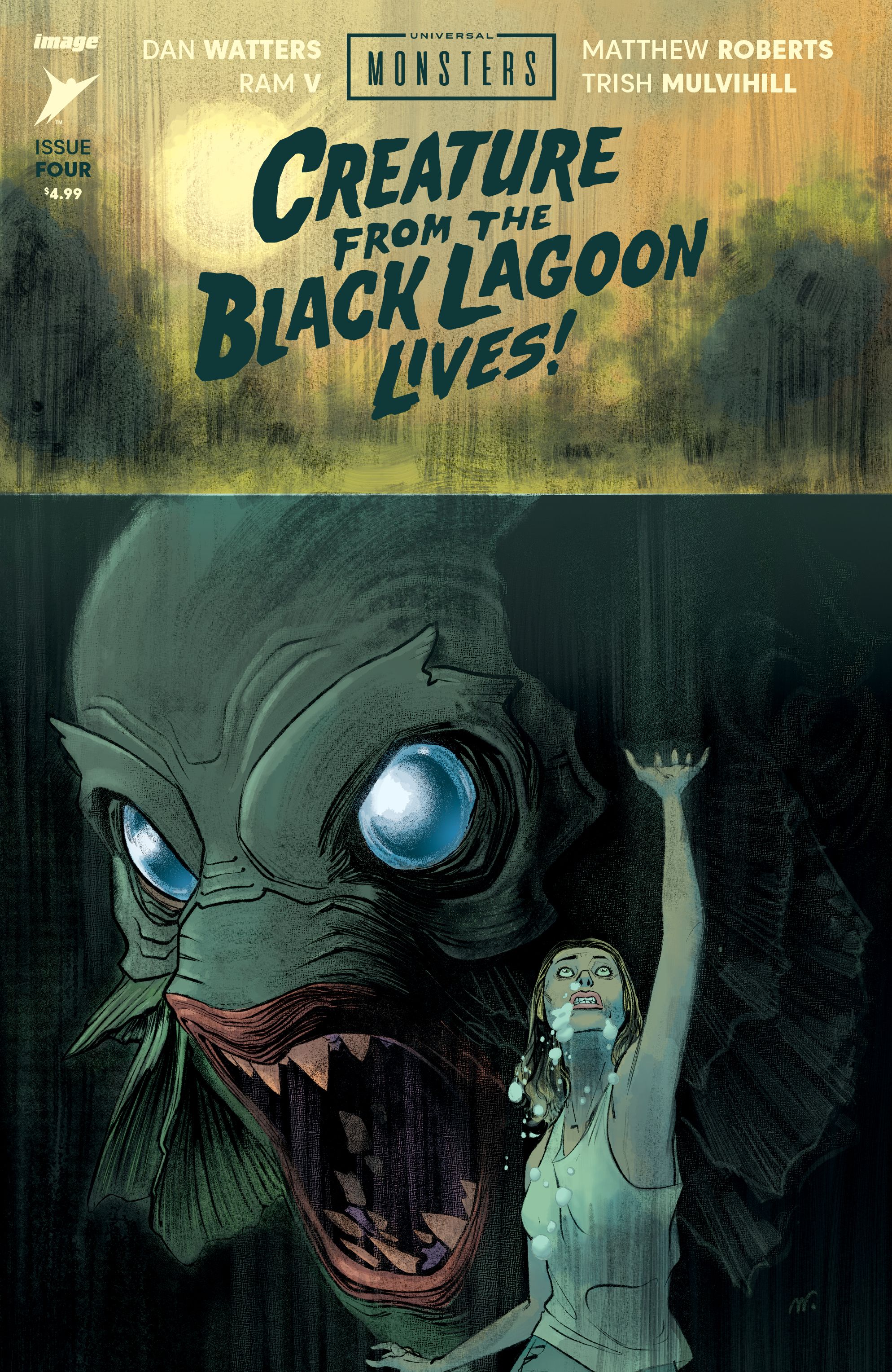 Universal Monsters: Creature From The Black Lagoon Lives! #4 Comic