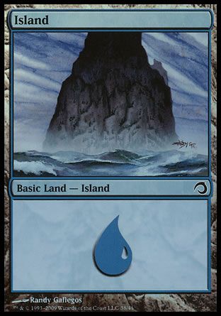 Island (Premium Deck Series: Slivers) Trading Card