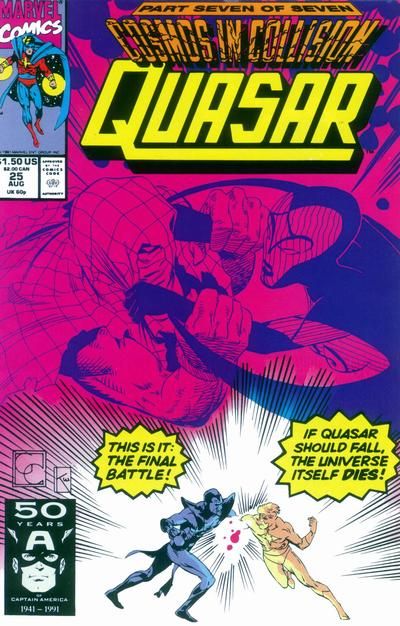 Quasar #25 Comic