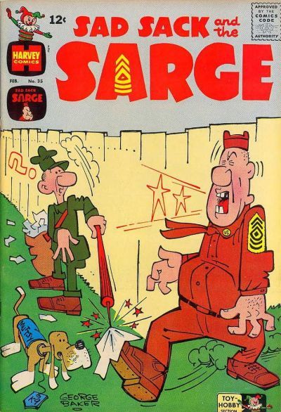Sad Sack And The Sarge #35 Comic