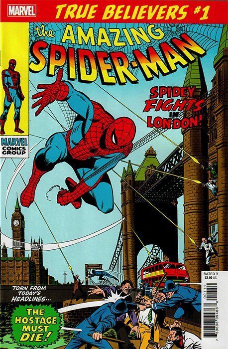 True Believers: Spider-Man - Spidey Fights In London Comic