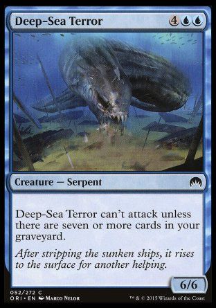 Deep-Sea Terror (Magic Origins) Trading Card