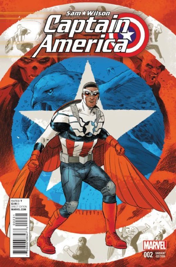 Captain America: Sam Wilson #2 (Shaner Variant)