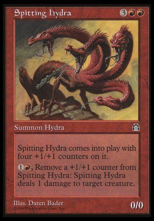 Spitting Hydra (Stronghold) Trading Card