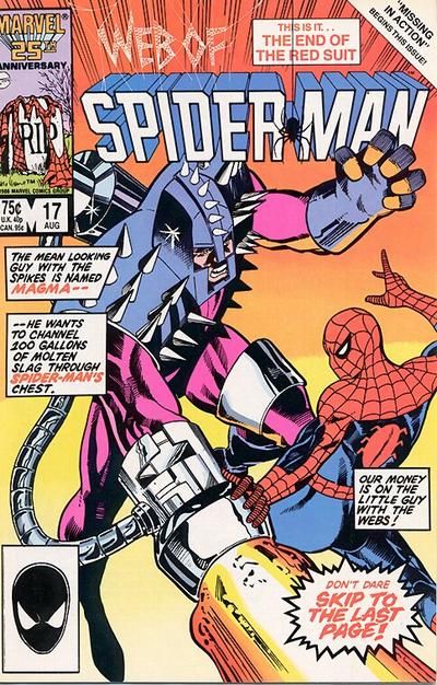 Web of Spider-Man #17 Comic