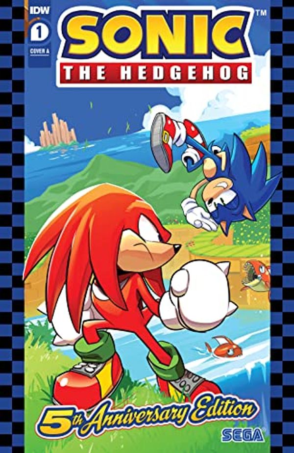 Sonic The Hedgehog 5th Anniversary Edition #1 Value - GoCollect (sonic ...