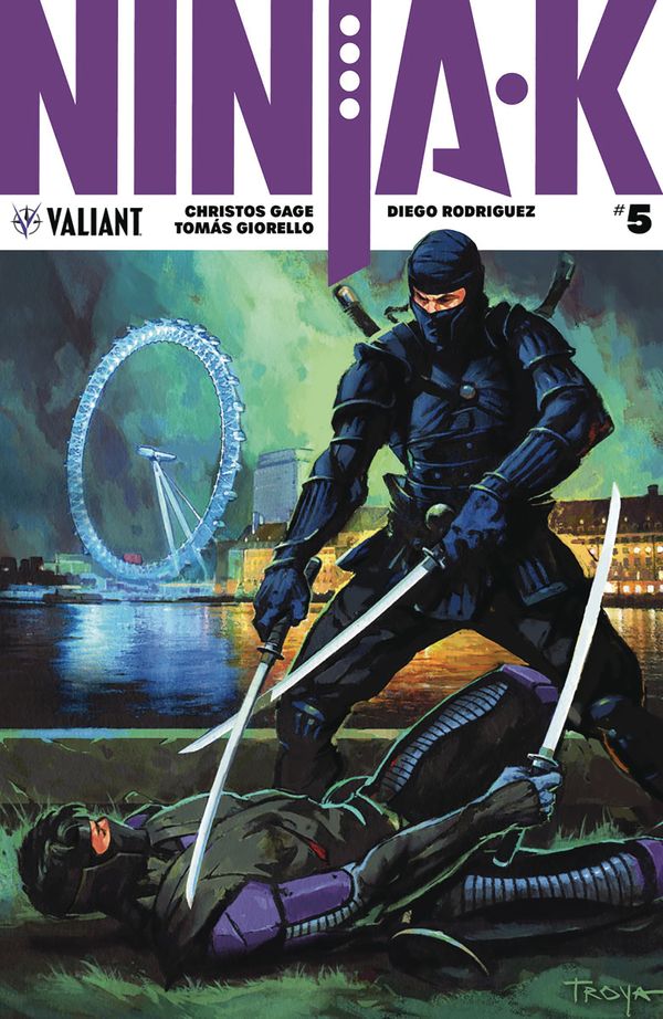Ninja-K #5 (Cover B Troya)
