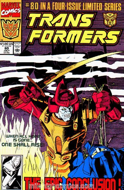 Transformers #80 Comic