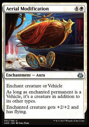 Aerial Modification (Aether Revolt) Trading Card