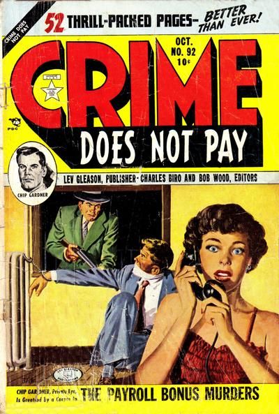 Crime Does Not Pay #92 Comic