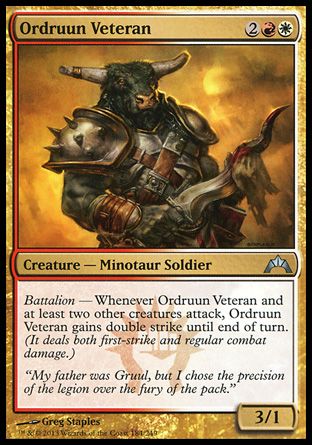 Ordruun Veteran (Gatecrash) Trading Card